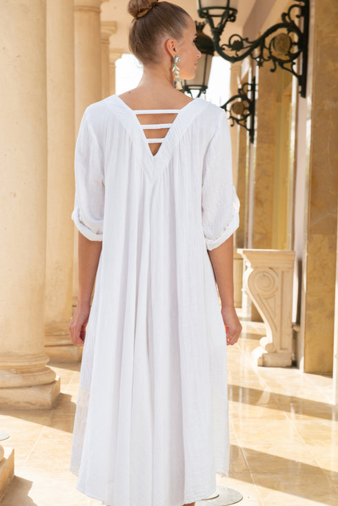 Tunikakleid Weiß 5070 F FRESH COTTON
